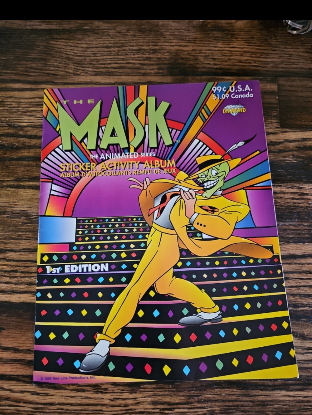 The Mask the animated series sticker activity Album